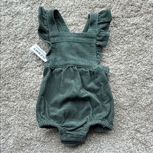 Old Navy Forest Green Baby Romper